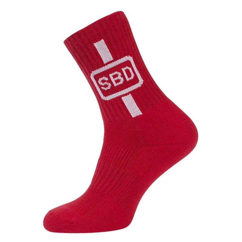 SBD Red Sports Socks (Summer Range 2019)