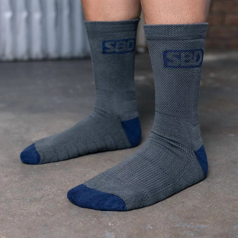 SBD Grey With Navy Sports Socks (Storm Range 2021)