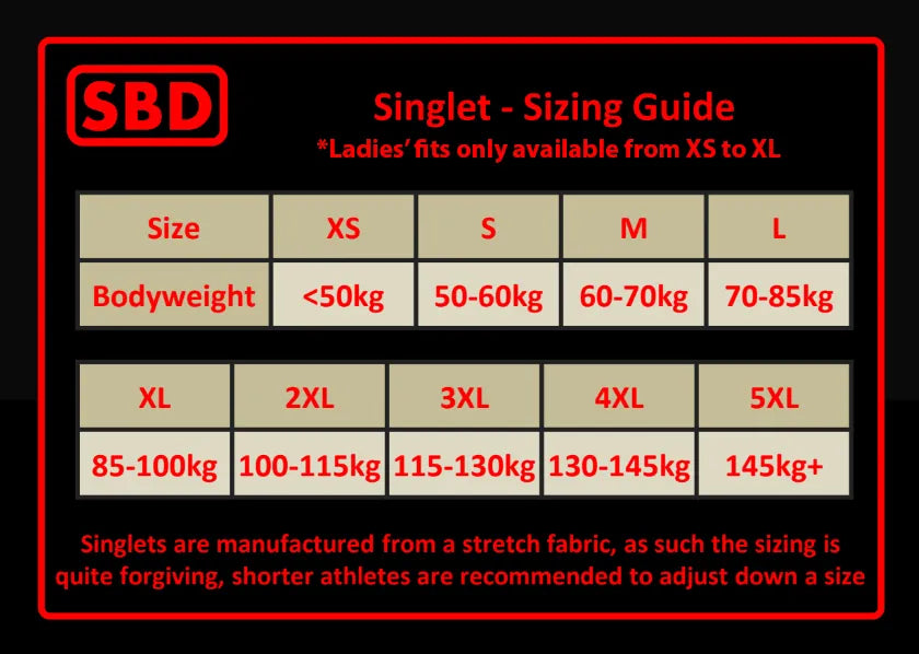 SBD Singlet (Classic Range)