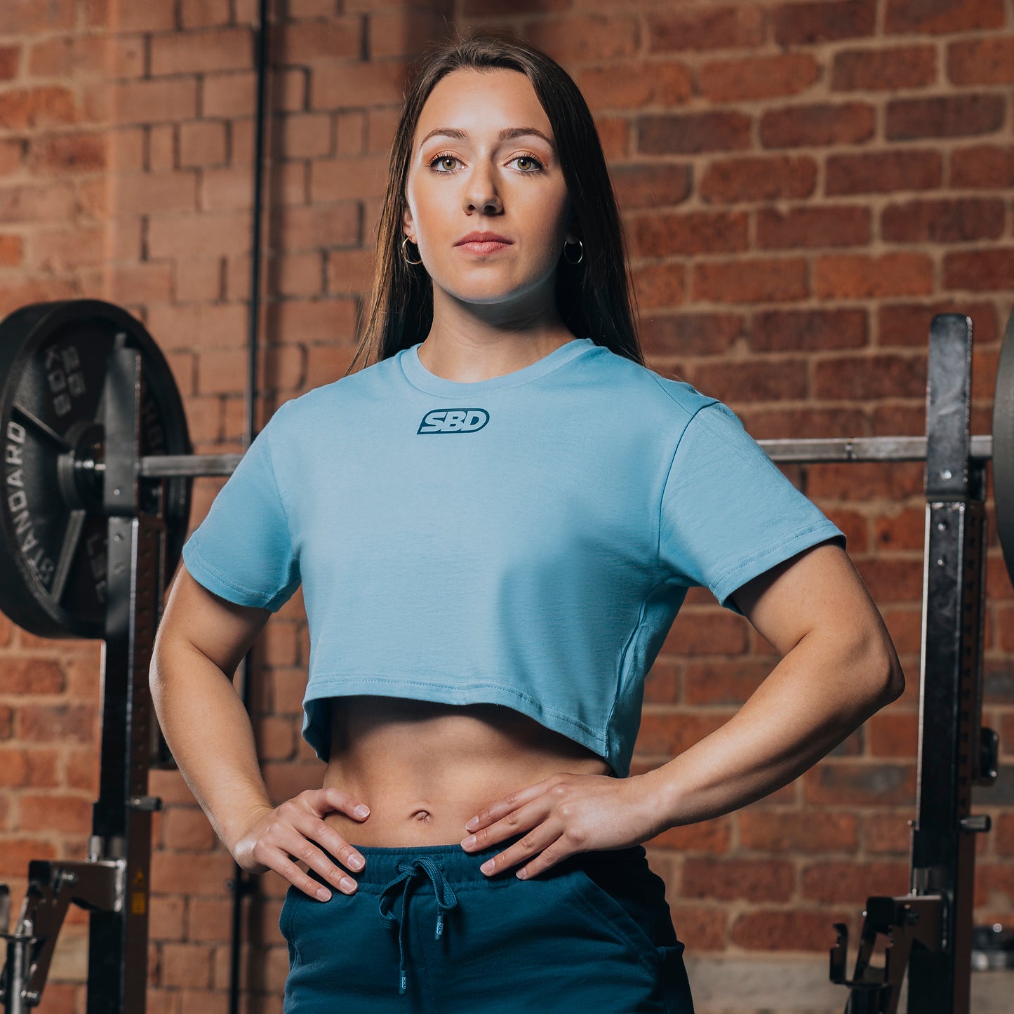 SBD Crop-Top T-Shirt - Blue (Reflect Range 2024)