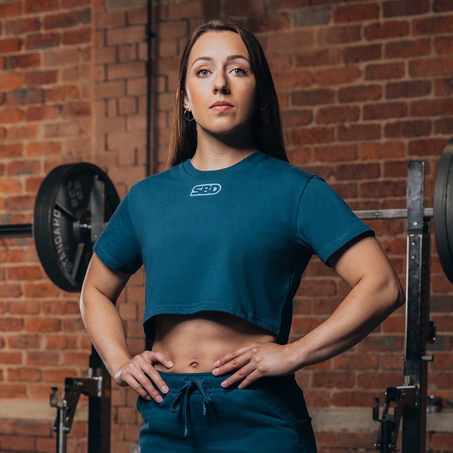 SBD Crop-Top T-Shirt - Teal (Reflect Range 2024)
