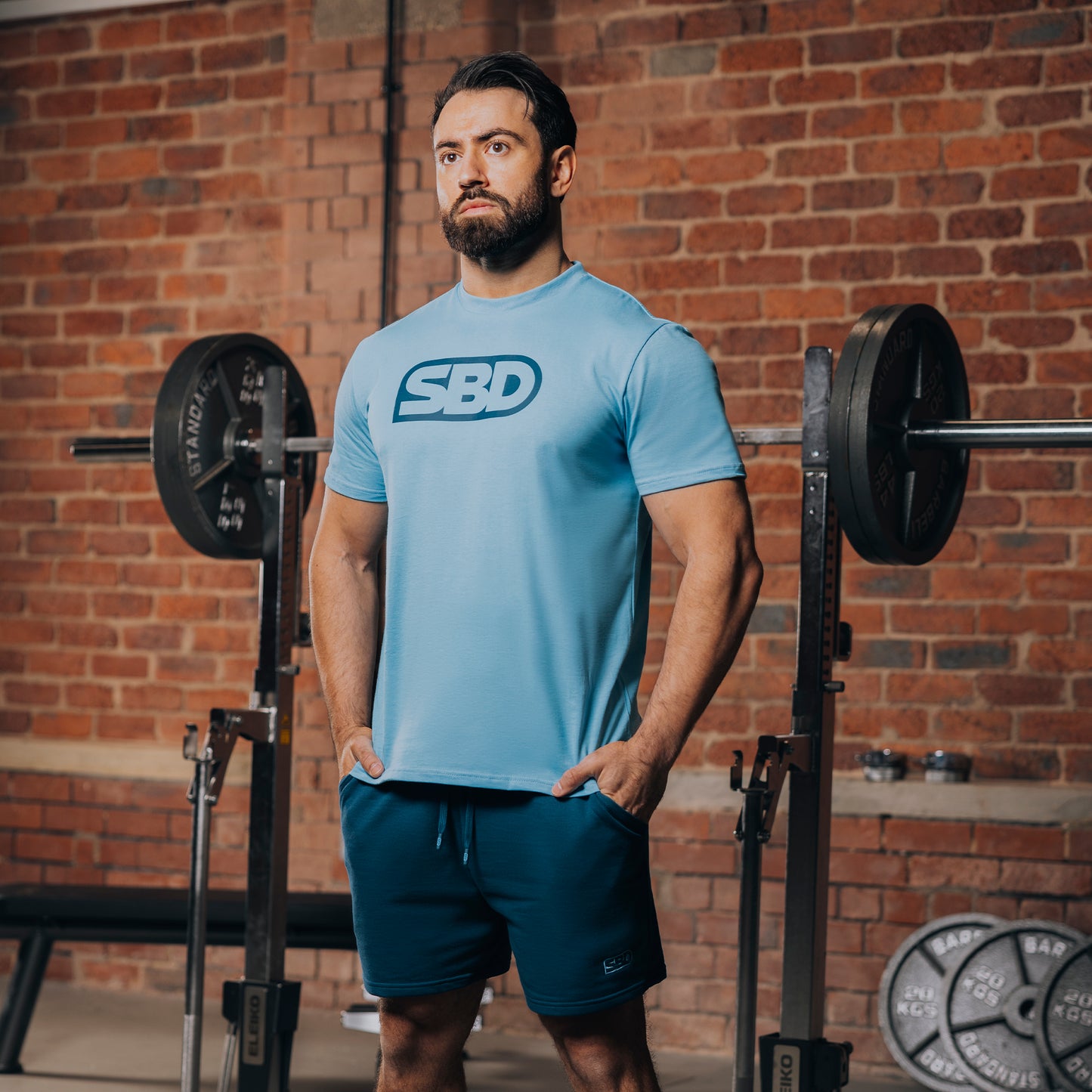 SBD Brand T-Shirt - Blue (Reflect Range 2024)