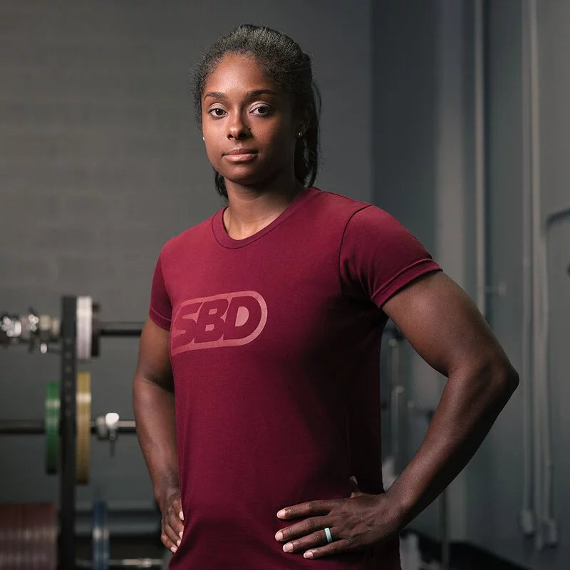SBD Burgundy Logo T-Shirt (Phoenix Range 2021)