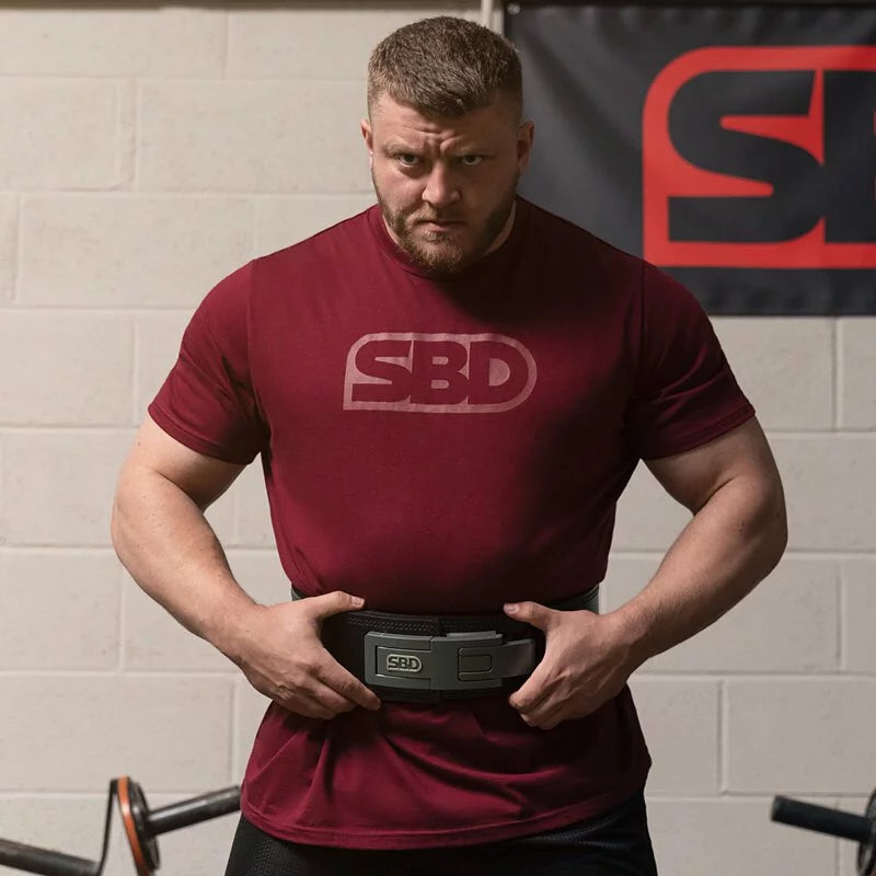 SBD Burgundy Logo T-Shirt (Phoenix Range 2021)