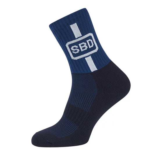 SBD Blue Sports Socks (Summer Range 2019)