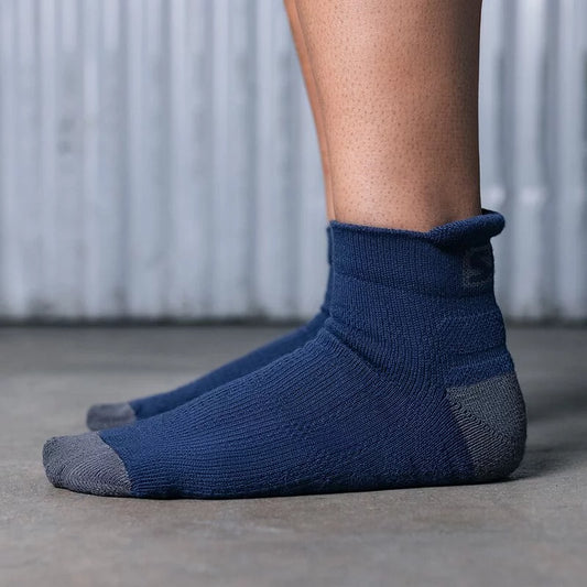 SBD Navy With Grey Trainer Socks (Storm Range 2021)