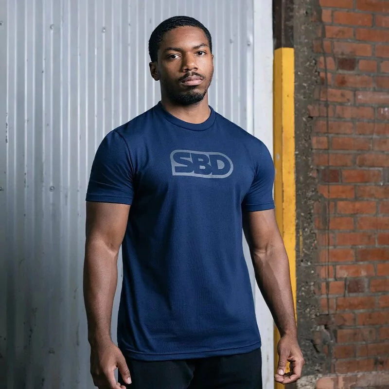 SBD Navy With Grey Logo T-Shirt (Storm Range 2021)