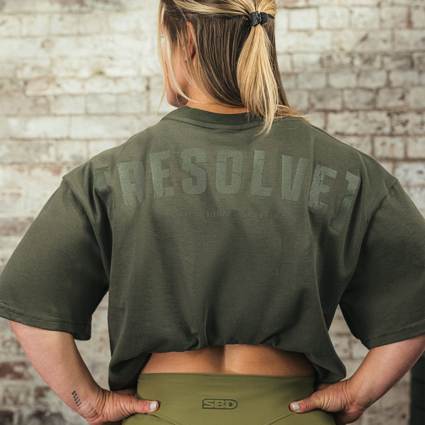 SBD Oversized T-Shirt - Khaki (Resolve Range 2025)