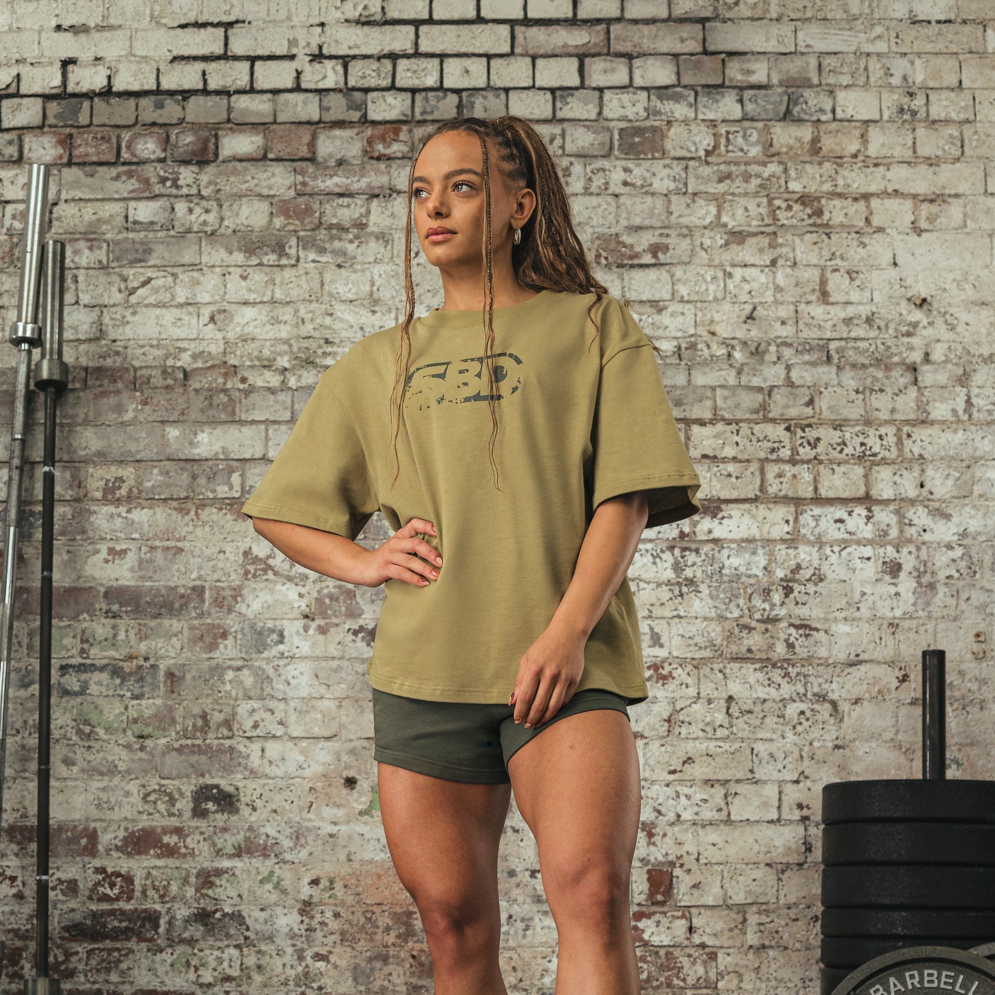 SBD Oversized T-Shirt - Sand (Resolve Range 2025)