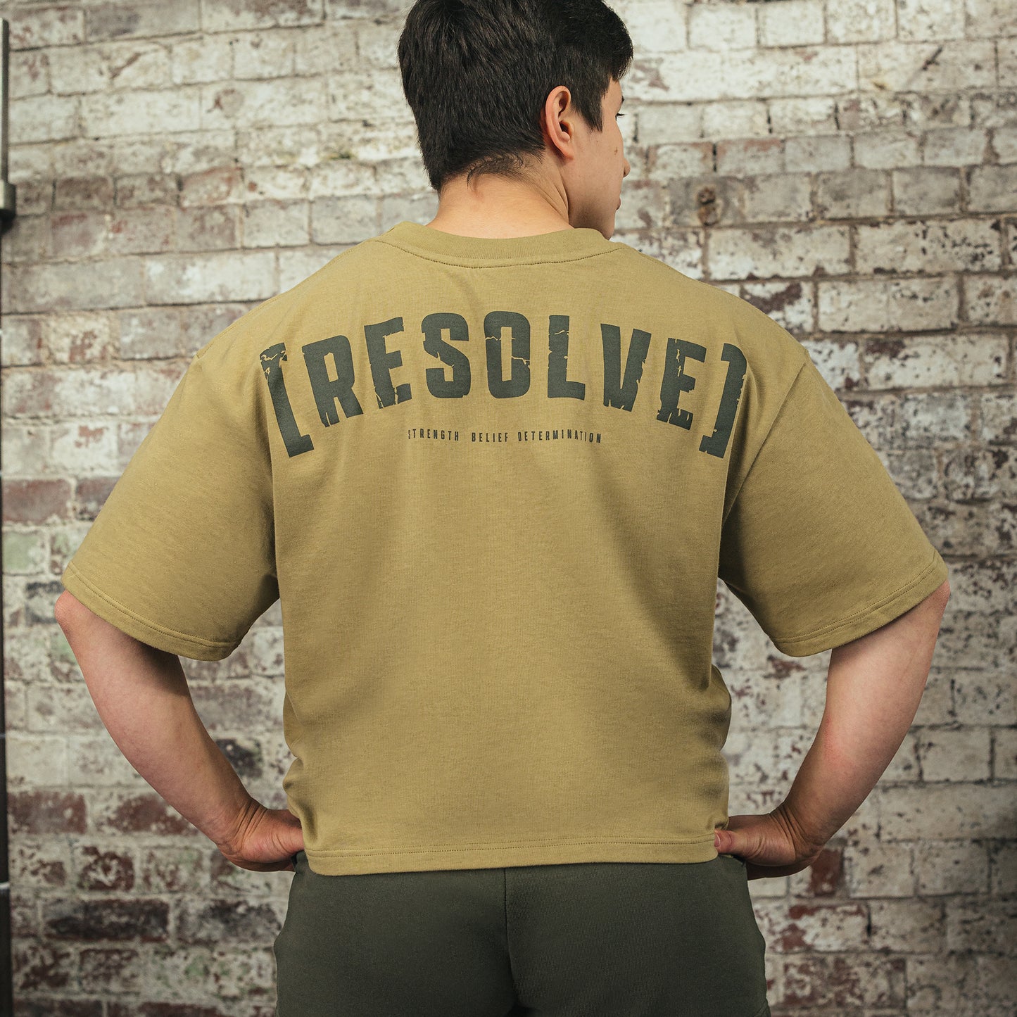 SBD Oversized T-Shirt - Sand (Resolve Range 2025)